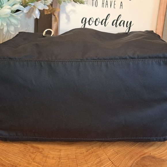 PRADA Nylon & Saffiano Leather Duffle Satchel Bag - Picture 6 of 8